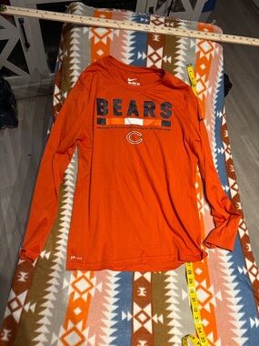 Nike Orange Bears Long Sleeve Tee